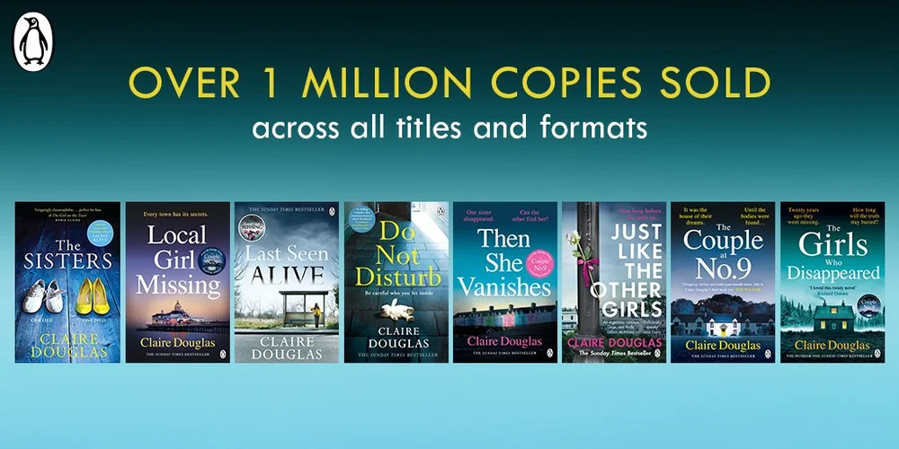Claire Douglas has sold over one million copies! — Mushens Entertainment