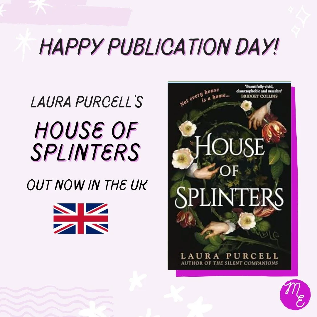 Happy UK publication day to @spookypurcell and her outstanding new haunted house story, HOUSE OF SPLINTERS! 🥳