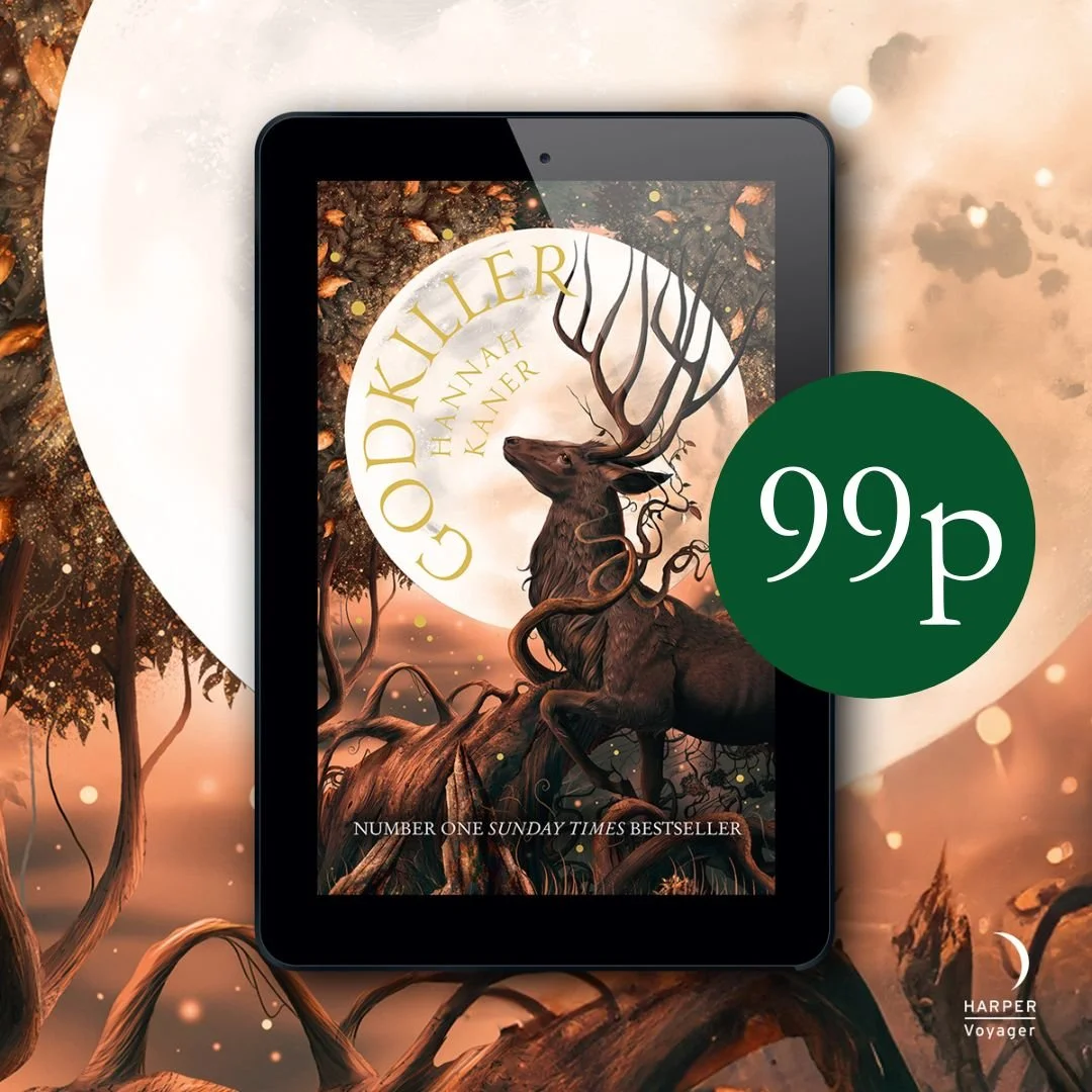 GODKILLER by @hanfrankan has been selected by Amazon for a Kindle promotion in December and will be priced at 99p for the entire month! ❤️