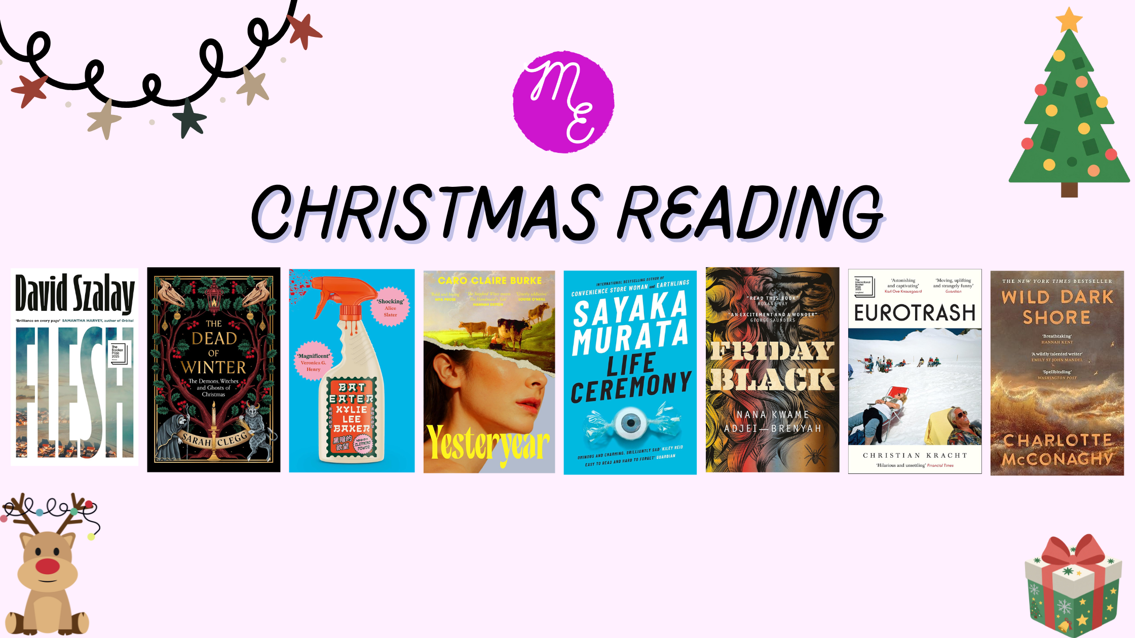 What the Mushens Entertainment team will be reading over Christmas…