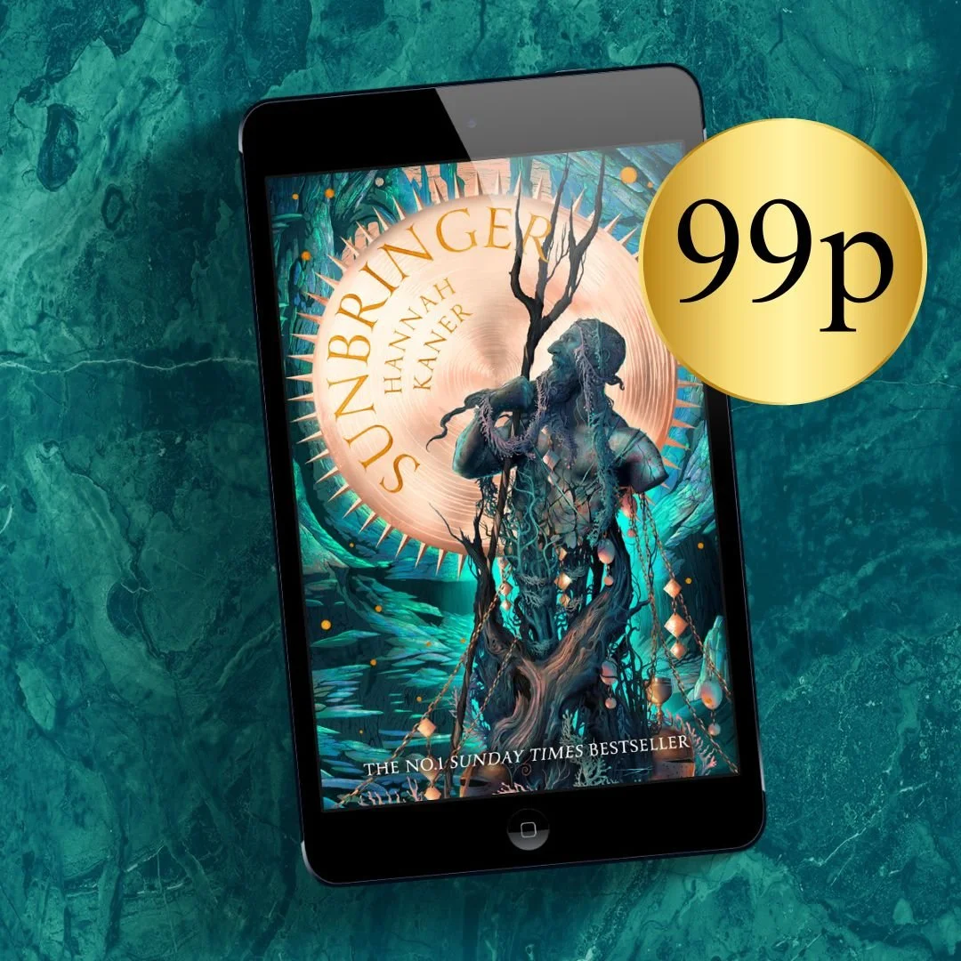 SUNBRINGER by @hanfrankan has been picked for a Kindle Daily Deal and it's 99p for today and today only! ✨❤️