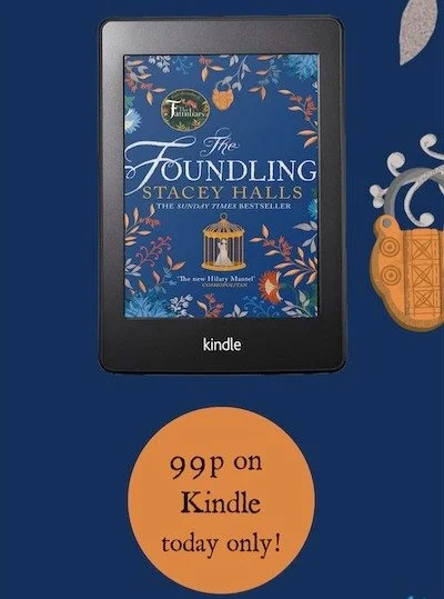 The Foundling by @staceyhallsauthor has been selected for a Kindle Daily Deal and is priced at 99p on eBook for today only!