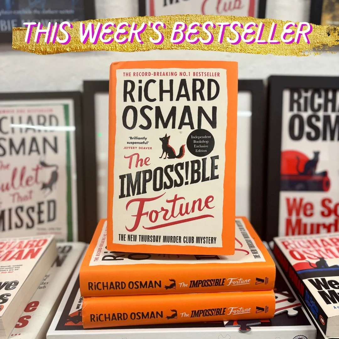 Congratulations to @misterosman who enters the new year with THE IMPOSSIBLE FORTUNE at number 1 in the Sunday Times hardback chart! 🎉