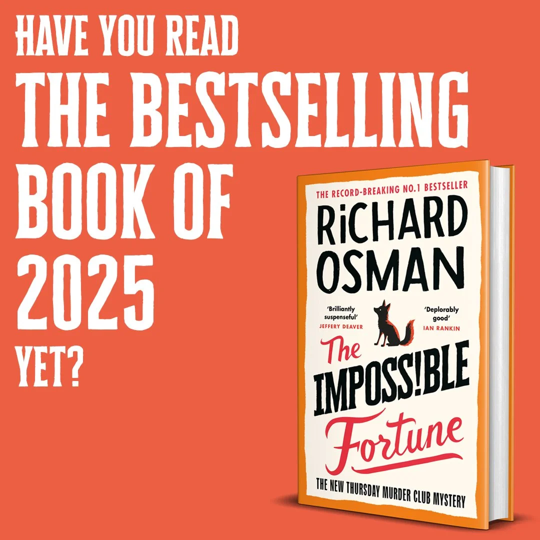 Nothing about this wedding is safe. Time is ticking&hellip;⏱️

Start your year by reading the bestselling book of 2025, The Impossible Fortune, by @misterosman

It&rsquo;s not to be missed!

#TheImpossibleFortune #RichardOsman