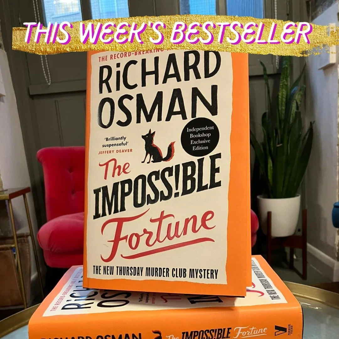 @misterosman is a No. 3 Hardback Bestseller this week for THE IMPOSSIBLE FORTUNE! 💫

Congratulations, Richard! ✨

https://www.mushens-entertainment.com/news/richard-osman-is-no-3-on-the-hardback-bestseller-charts