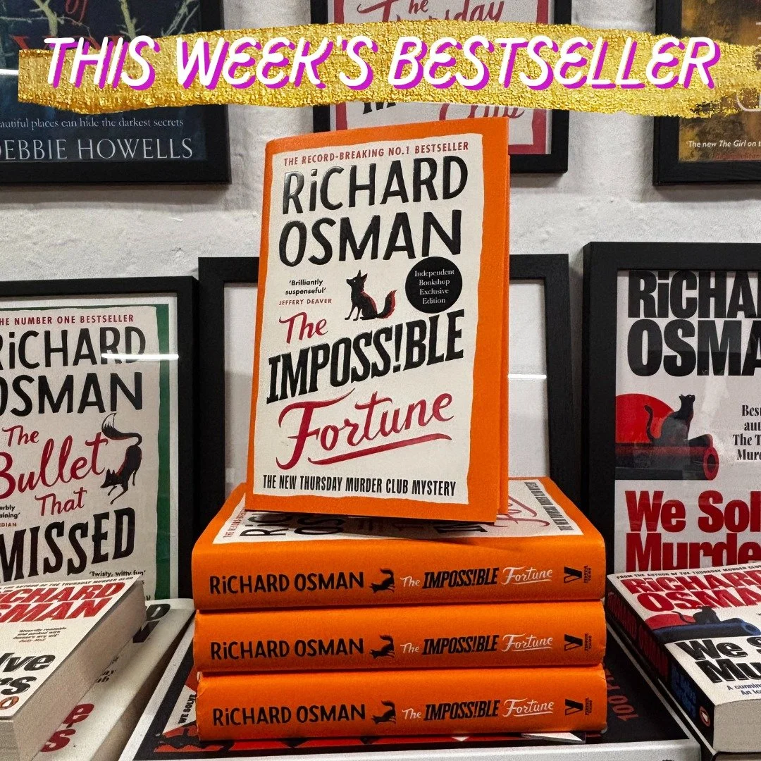 Congratulations to @misterosman who is at #5 in the Sunday Times hardback chart this week with THE IMPOSSIBLE FORTUNE! 🎉