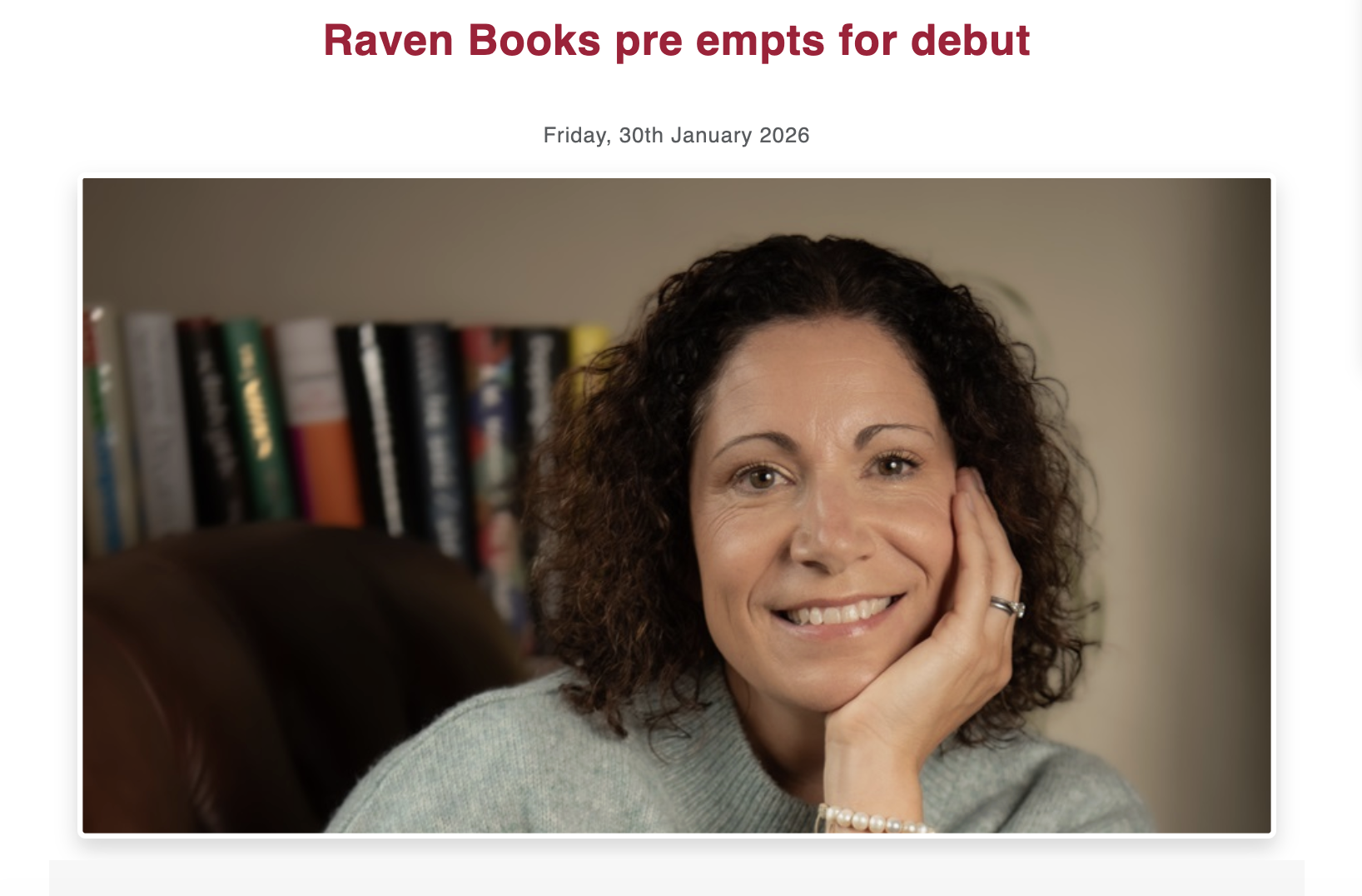 Rebecca Hardy’s THE SUMMER WE LIED is pre-empted by Raven Books
