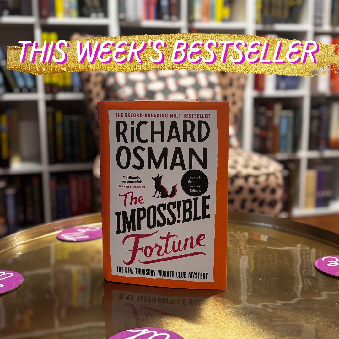 Congratulations to Richard Osman who remains in the Sunday Times hardback Top 10 this week with THE IMPOSSIBLE FORTUNE at #7! 

🎉