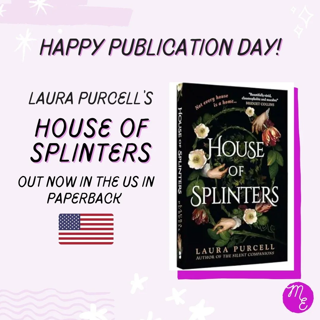 Happy US publication day to @spookypurcell and the spine-chilling HOUSE OF SPLINTERS! 🎉