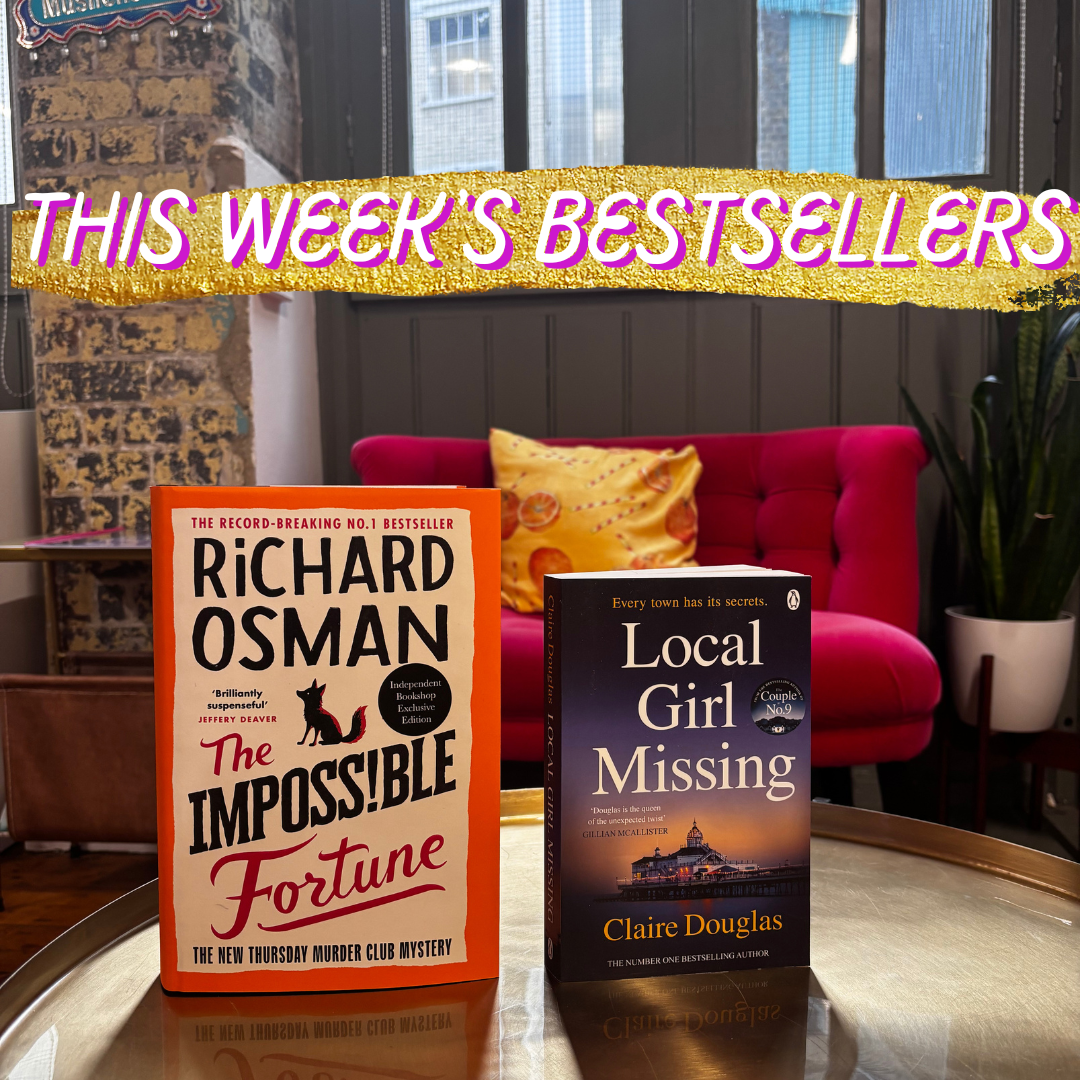Claire Douglas and Richard Osman Are This Week’s Bestsellers