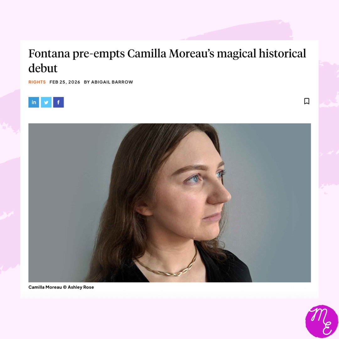 *NEWS* HarperCollins imprint Fontana has pre-empted the magical historical debut novel THE ALCHEMISTS by Camilla Moreau.

Rosanna Forte, publishing director at Fontana, acquired world rights from Rachel Neely at Mushens Entertainment. Publication is 
