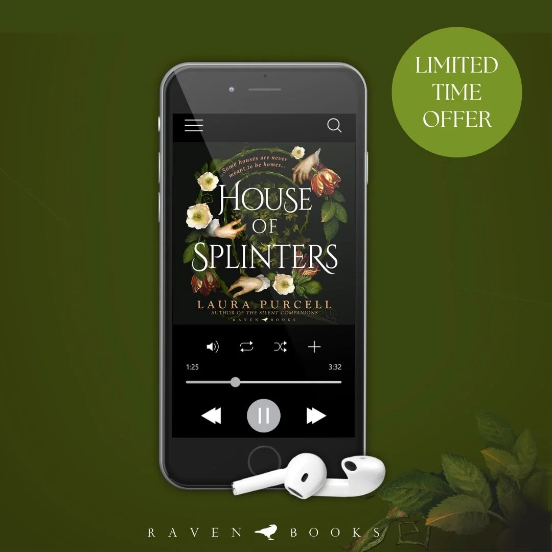 HOUSE OF SPLINTERS by @spookypurcell has been picked for a March Audible Monthly Deal! It will be only &pound;3.99! ❤️