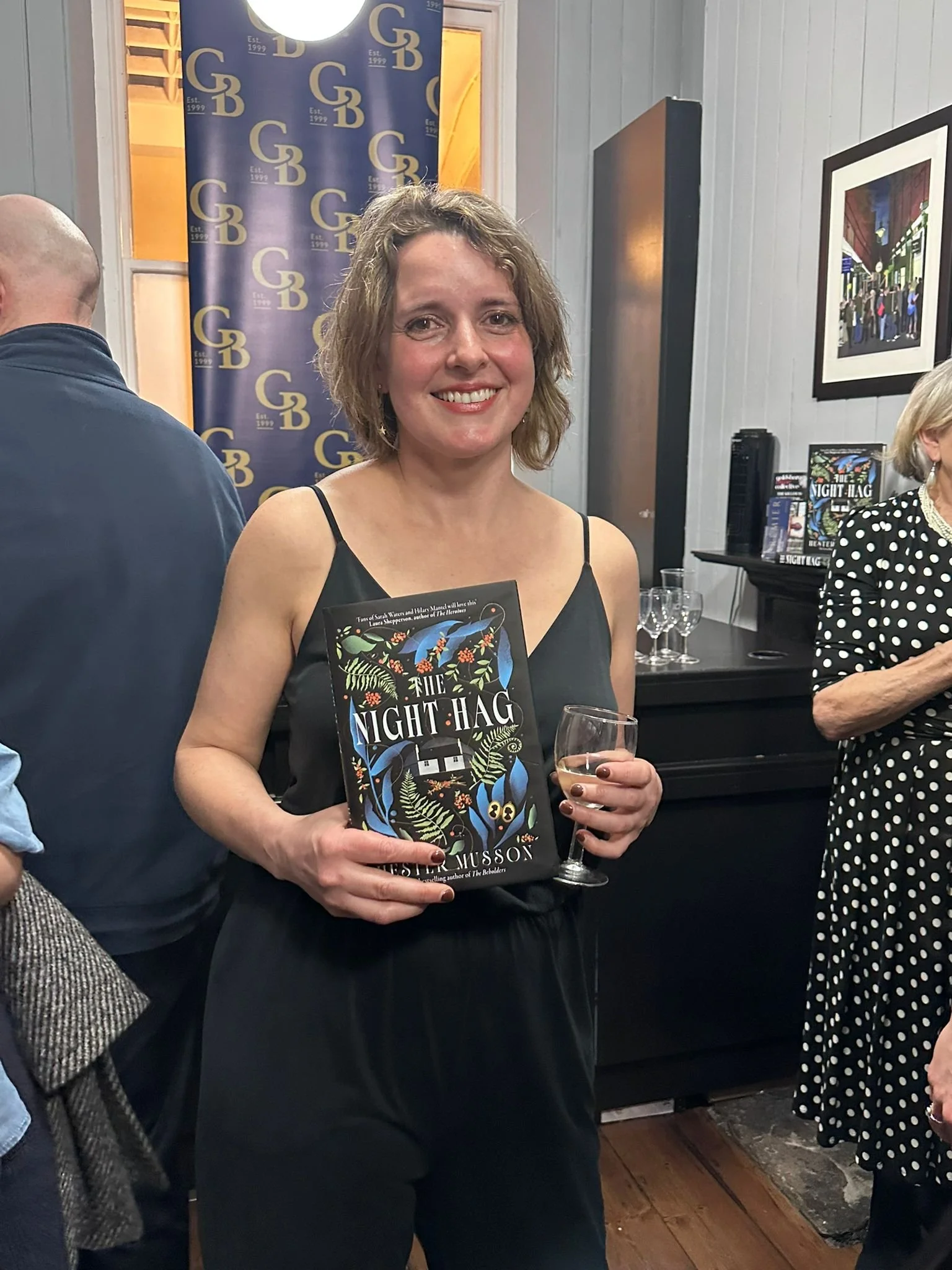 The Mushens Entertainment Team Attends the launch of THE NIGHT HAG by Hester Musson