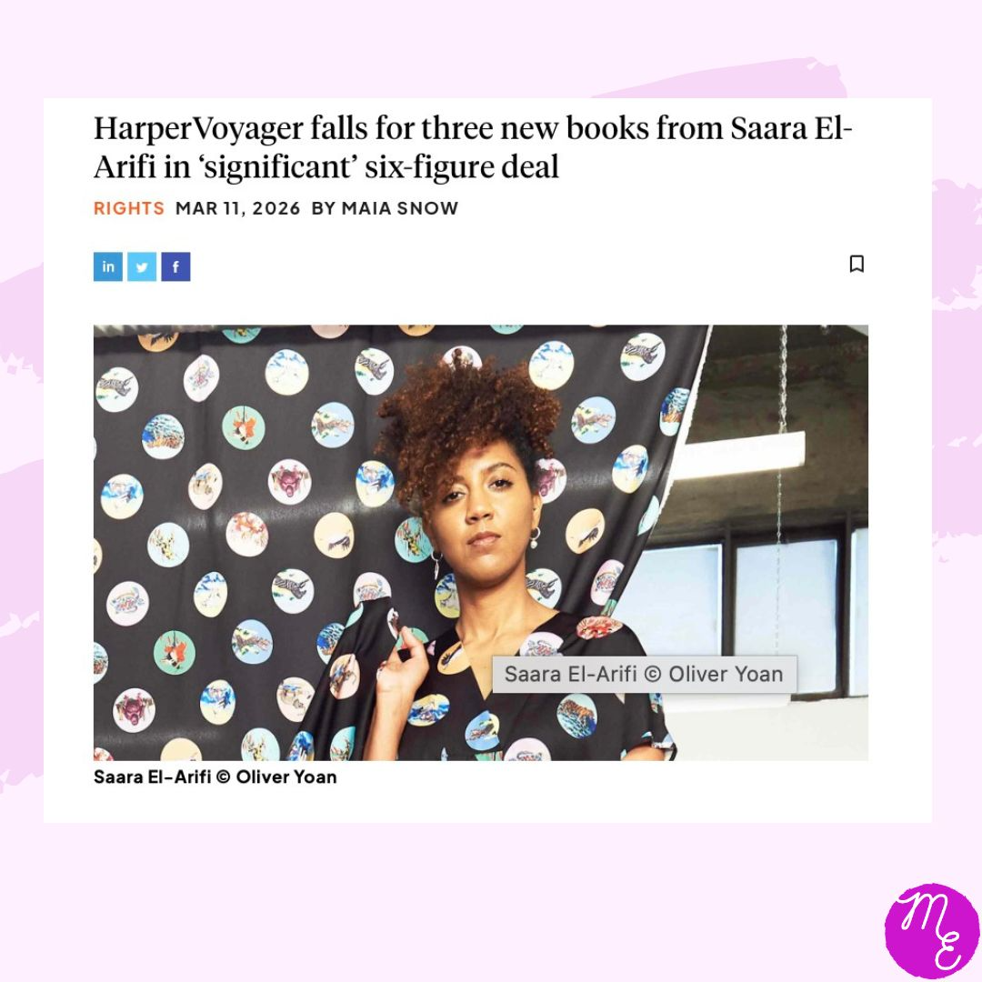 HarperVoyager falls for three new books from Saara El-Arifi in ‘significant’ six-figure deal