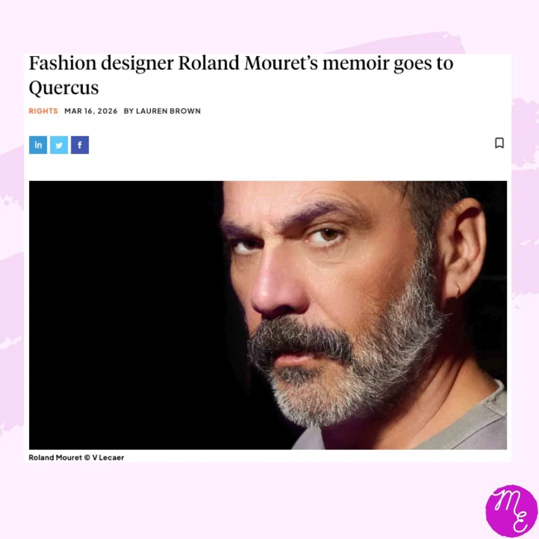 Quercus has acquired French fashion designer Roland Mouret&rsquo;s memoir, I AM ROLAND MOURET: THE BUTCHER&rsquo;S BOY WHO DRESSED THE WORLD 🎉

https://mushens-entertainment.com/news/roland-mouret