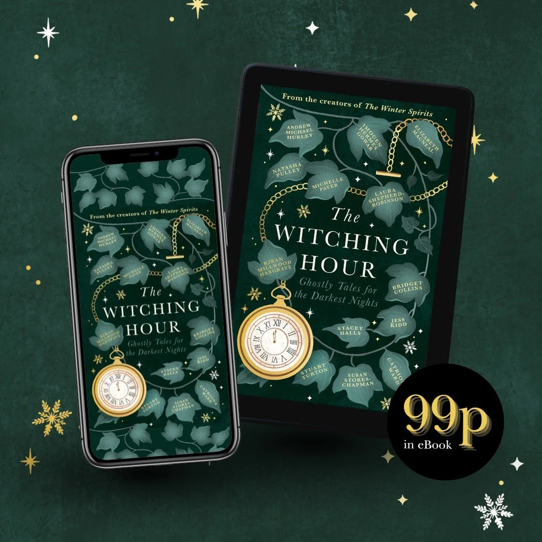 THE WITCHING HOUR featuring stories from @staceyhallsauthor and @sstokeschapman has been chosen for a kindle monthly deal this month and a Bookbub promotion where it will be priced at 99p! 🎉