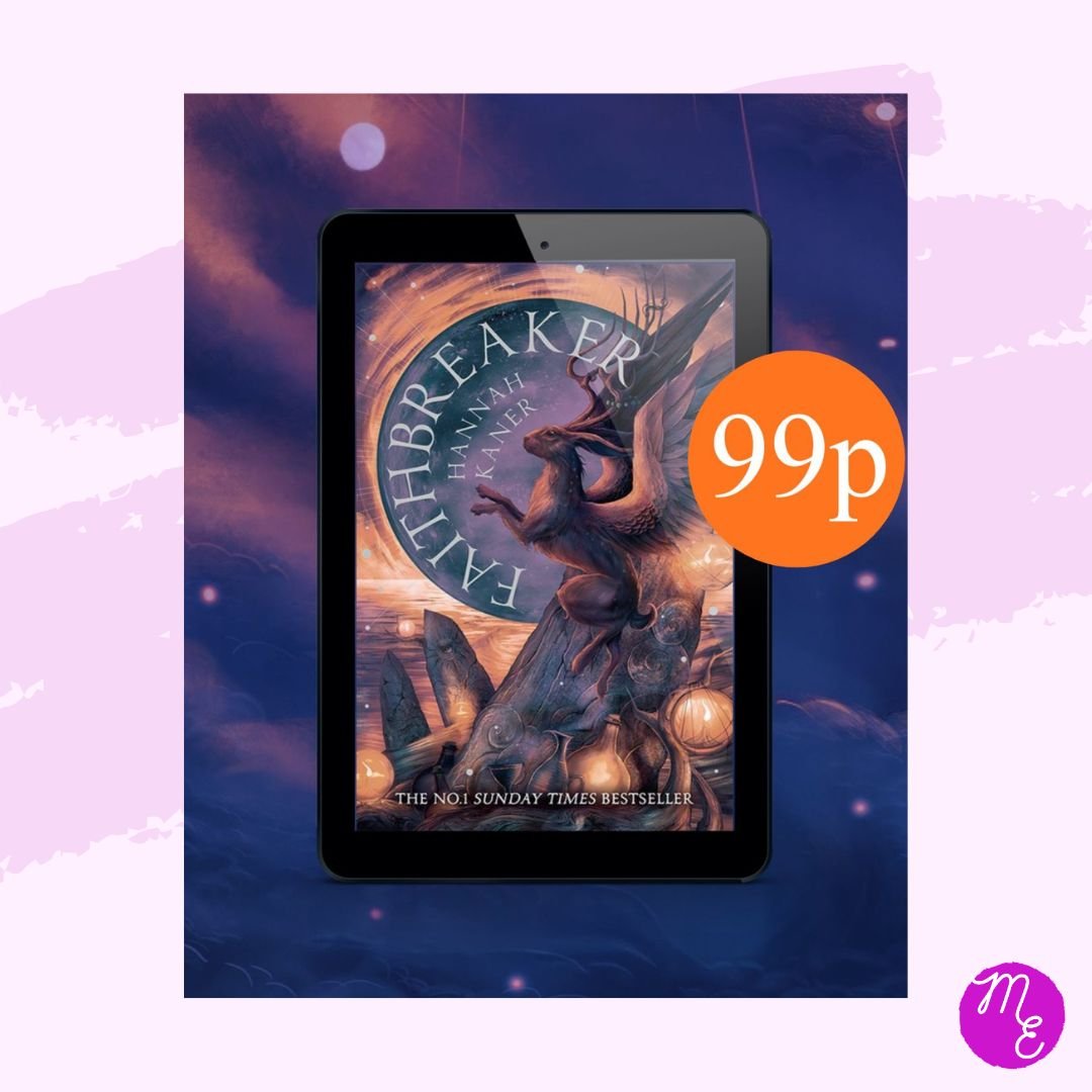 FAITHBREAKER by @hanfrankan has been chosen for a Bookbub promotion and a kindle monthly deal. 

The ebook will be priced at 99p all through April! 🎉