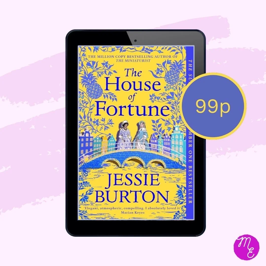 THE HOUSE OF FORTUNE by @jessieburton has been chosen for a kindle monthly deal.

The ebook is priced at 99p, available all through April! 🎉