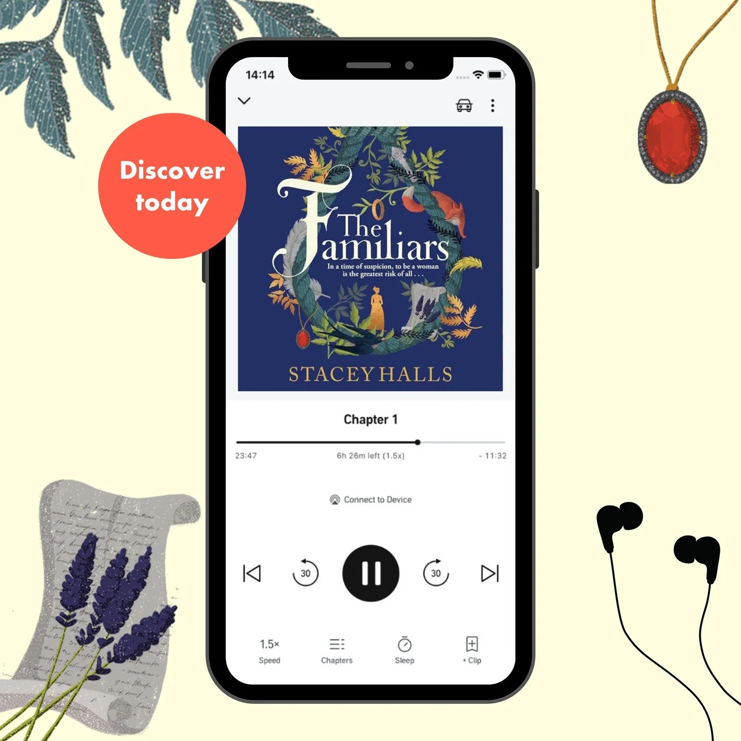 The Familiars by Stacey Halls has been selected for a &lsquo;Listen for Less&rsquo; audiobook promotion, which is running on XigXag until the end of the month. 

The audiobook will be priced at &pound;3.99 and is available here: 

https://xigxag.co.u
