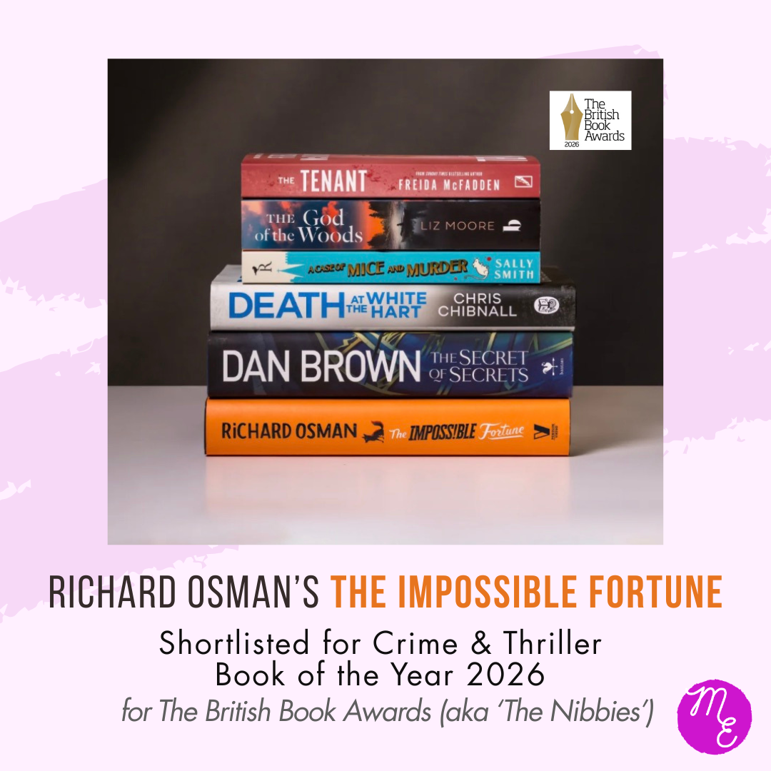The Impossible Fortune shortlisted for the British Book Awards