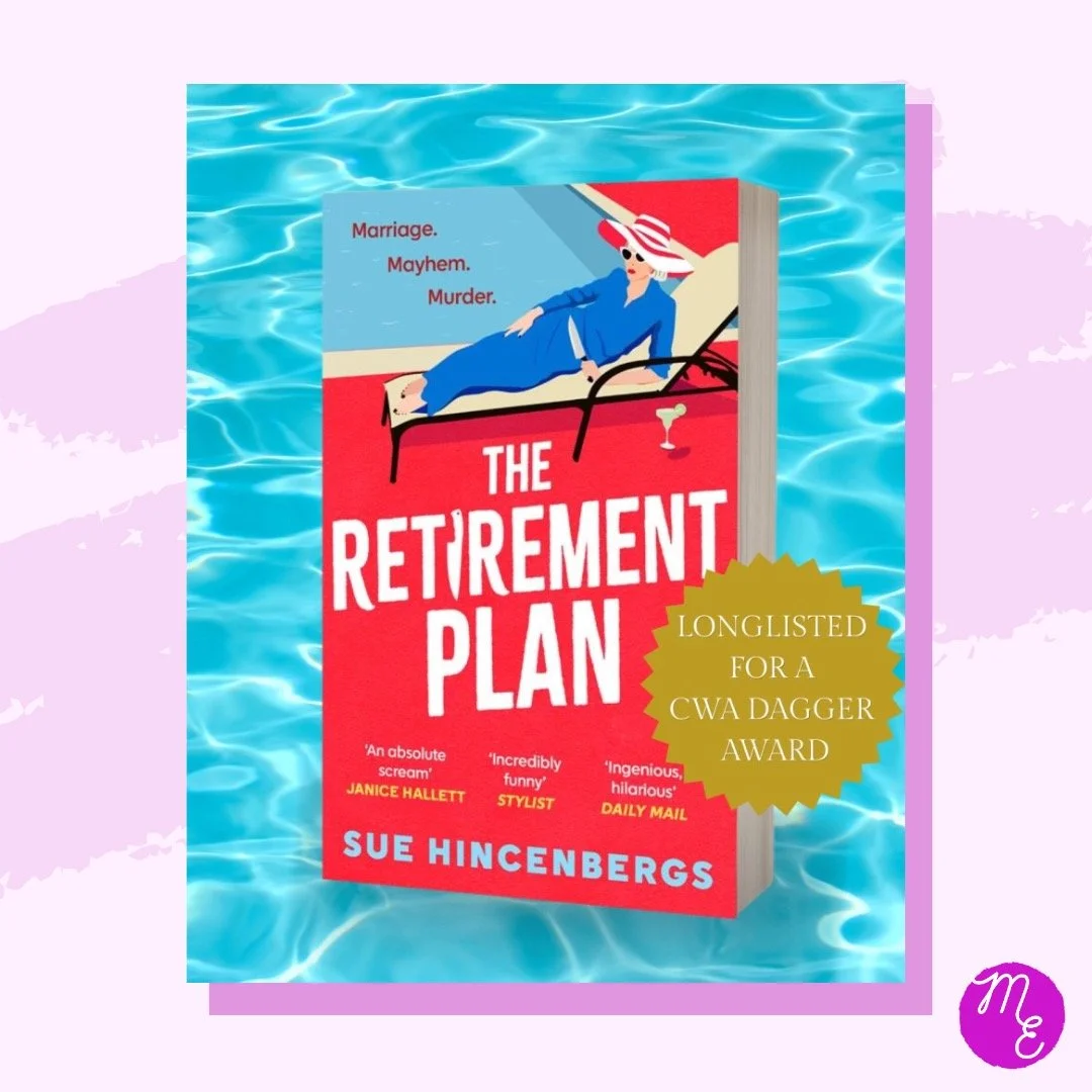 Congratulations to Sue Hincenbergs whose novel, THE RETIREMENT PLAN, has been longlisted for the ILP John Creasey First Novel (Debut) Dagger. 🎉