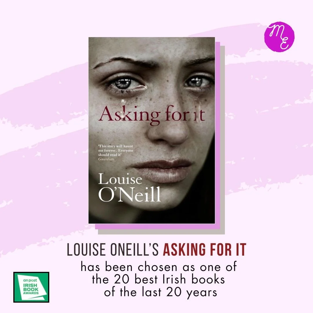 Huge congratulations to @oneilllou whose fearless and heartbreaking &lsquo;Asking For It&rsquo; has been chosen as one of the 20 best Irish books of the last 20 years, voted for by readers (via @irishbookawards)

An incredibly important novel, and a 