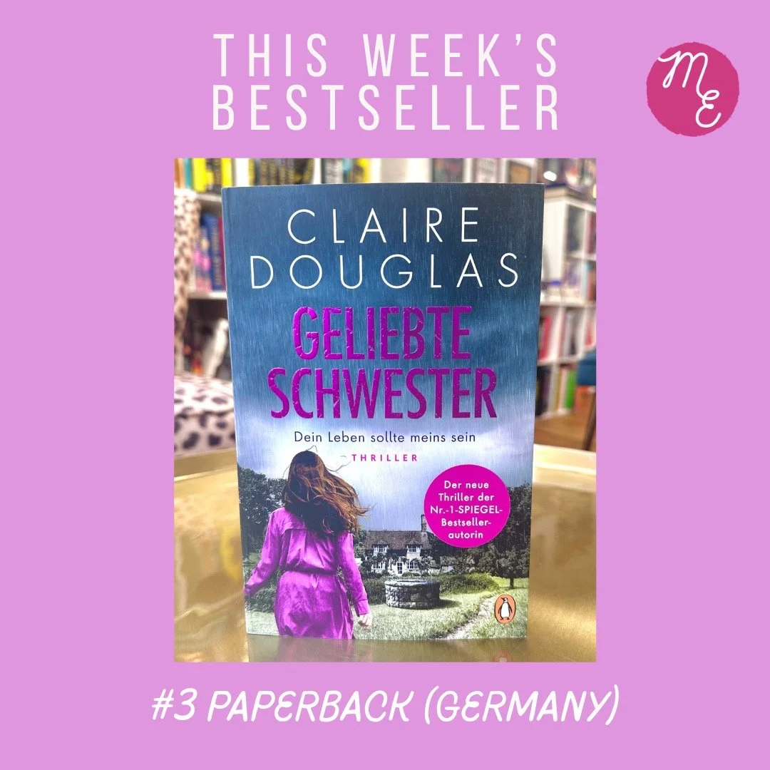 Claire Douglas is a number 3 'Spiegel' bestseller!
 
Penguin's German edition of THE WRONG SISTER which published last week has debuted at #3 of the SPIEGEL Bestseller list (Paperback) 
 
Congratulations @clairedouglasauthor 🎉