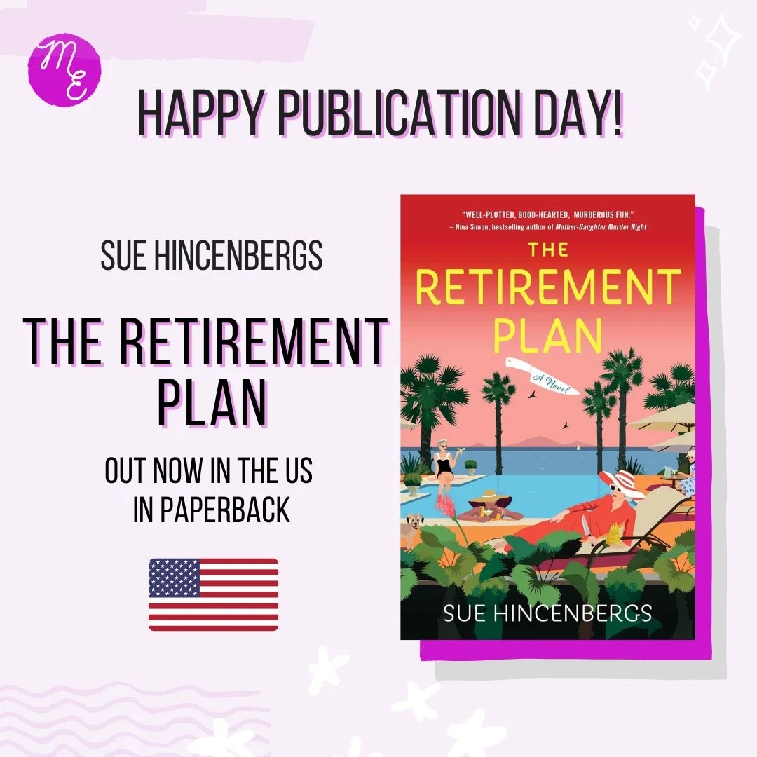 Happy publication day to @hincenbergs whose multi-award nominated novel, THE RETIREMENT PLAN, publishes today in the US in paperback 🎉