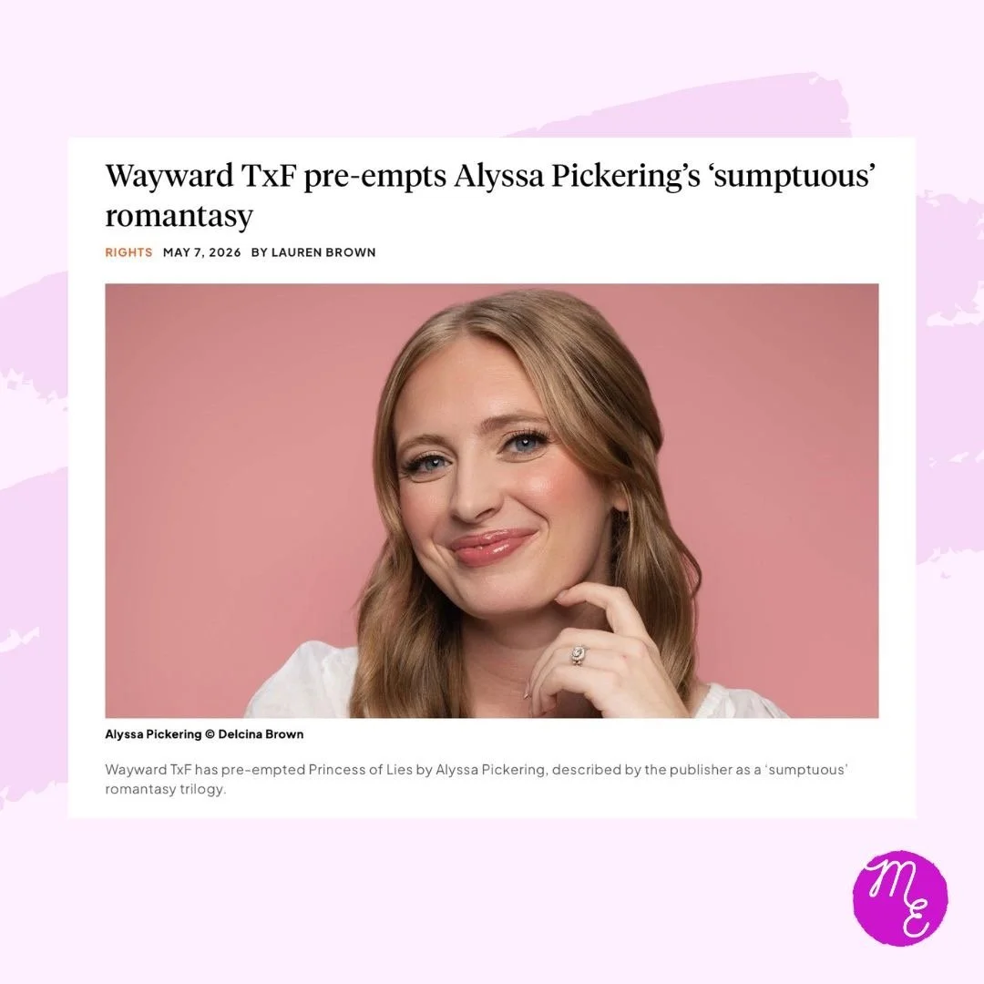 Wayward TxF has pre-empted PRINCESS OF LIES by Alyssa Pickering, described by the publisher as a &ldquo;sumptuous&rdquo; romantasy trilogy.

Publishing director Rachel Winterbottom acquired UK and Commonwealth rights, excluding Canada, to the three b