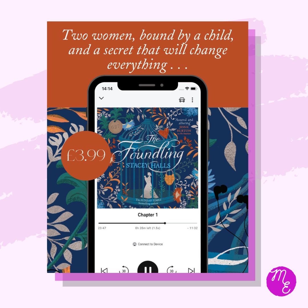 THE FOUNDLING by Stacey Halls has been selected for an Audible Monthly Deal, and the audiobook is priced at just &pound;3.99 &ndash; all through May. 🎉