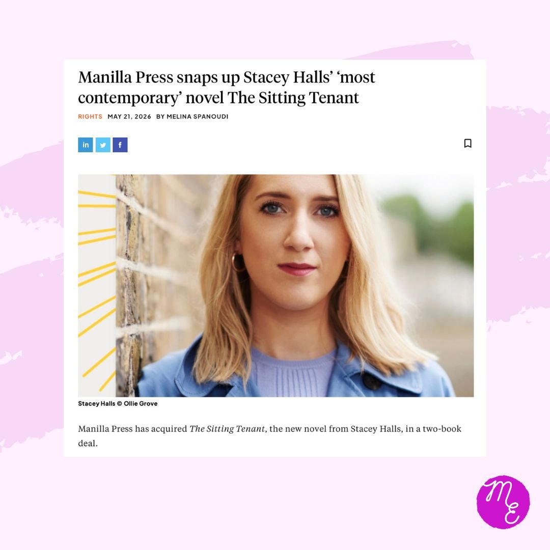 Stacey Halls&rsquo; THE SITTING TENANT snapped up by Manilla Press. 

Sophie Orme, publisher at Manilla Press, an imprint of Bonnier Books UK, acquired UK and Commonwealth rights, excluding Canada, from Juliet Mushens of Mushens Entertainment. 

The 