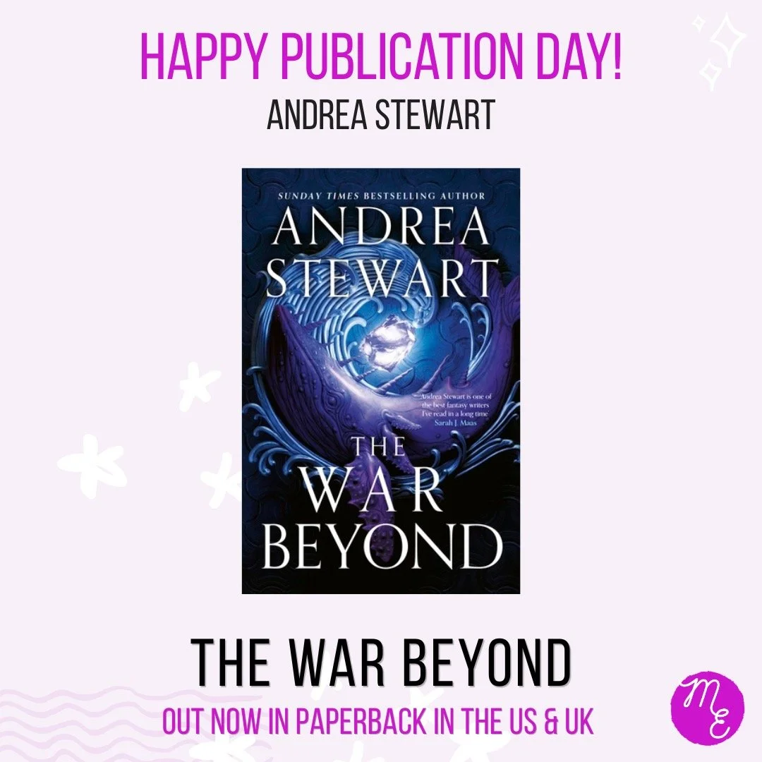 Happy paperback publication to @andreagstewart whose brilliant THE WAR BEYOND is released in paperback in the UK and US today. 🎉