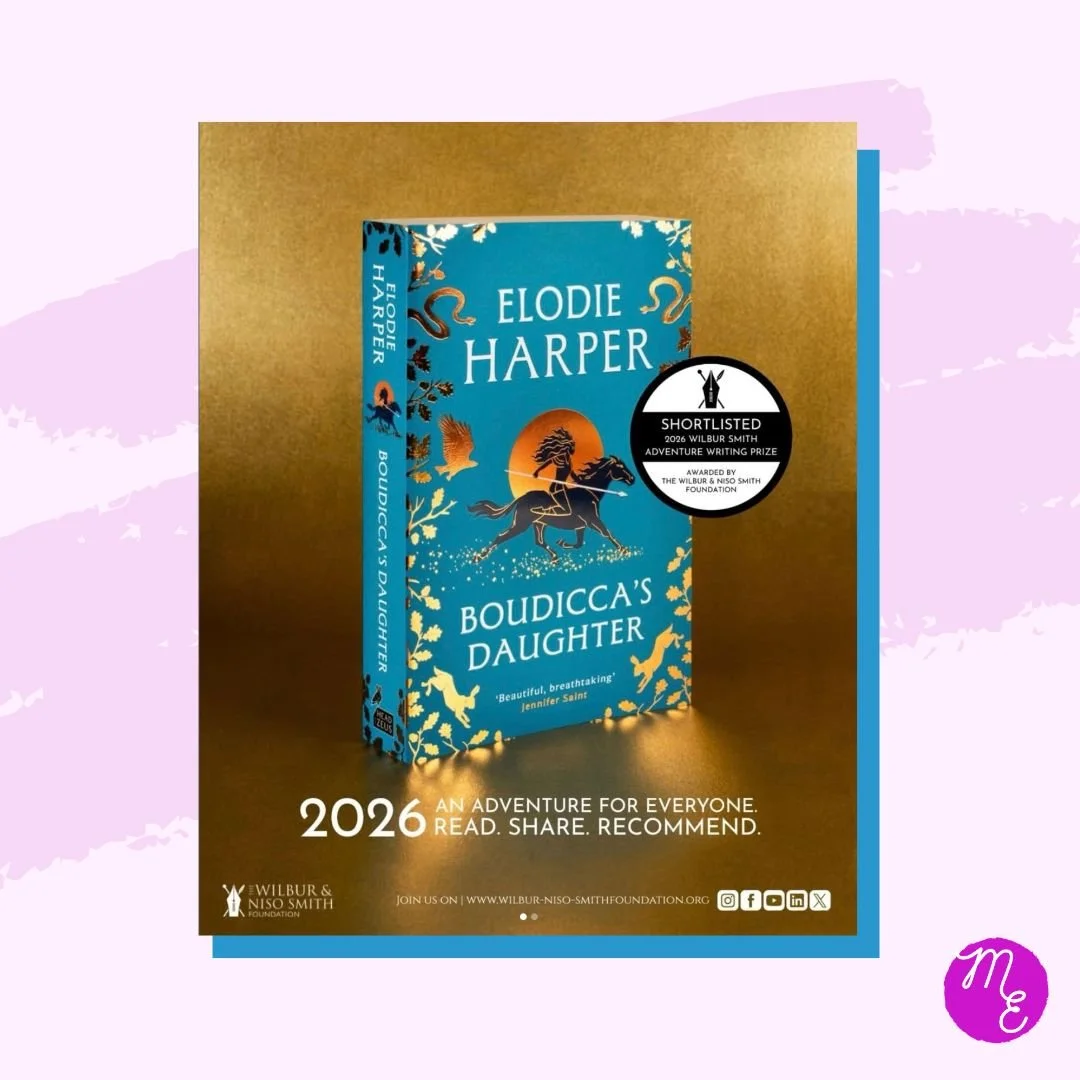Congratulations to @elodielharper whose novel BOUDICCA'S DAUGHTER has been shortlisted for the 2026 Wilbur Smith Adventure Writing Prize. 🎉