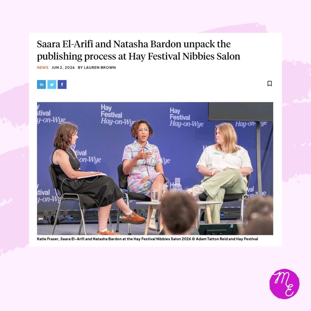 Author Saara El-Arifi was at the Hay Festival on Saturday 30th May for a Nibbies Salon where she sat down with her publisher, Natasha Bardon (HarperVoyager and Magpie), and Katie Fraser, The Bookseller&rsquo;s deputy books editor to discuss the autho