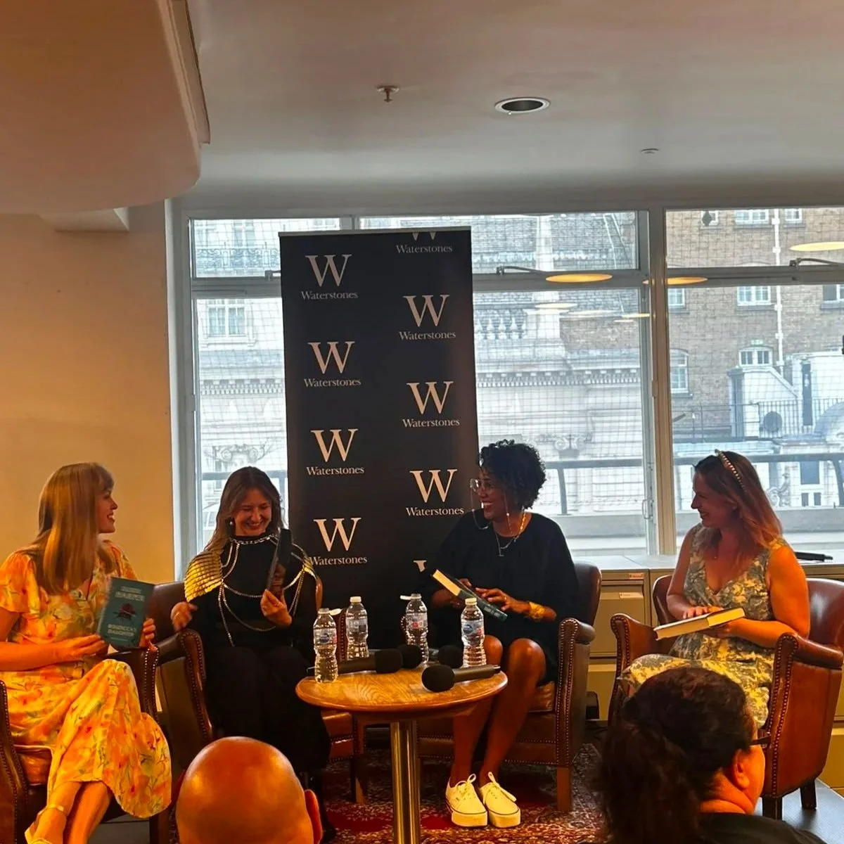 Ruthless Queens panel with Hannah Kaner, Saara El-Arifi, Elodie Harper and Holly Race