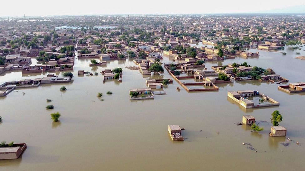 Pakistan's floods are a result of melting glaciers