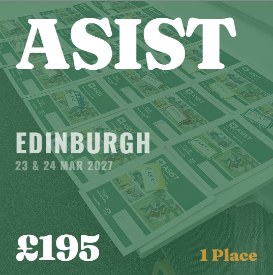 ASIST Edinburgh, 23 & 24 March 2027, Individual