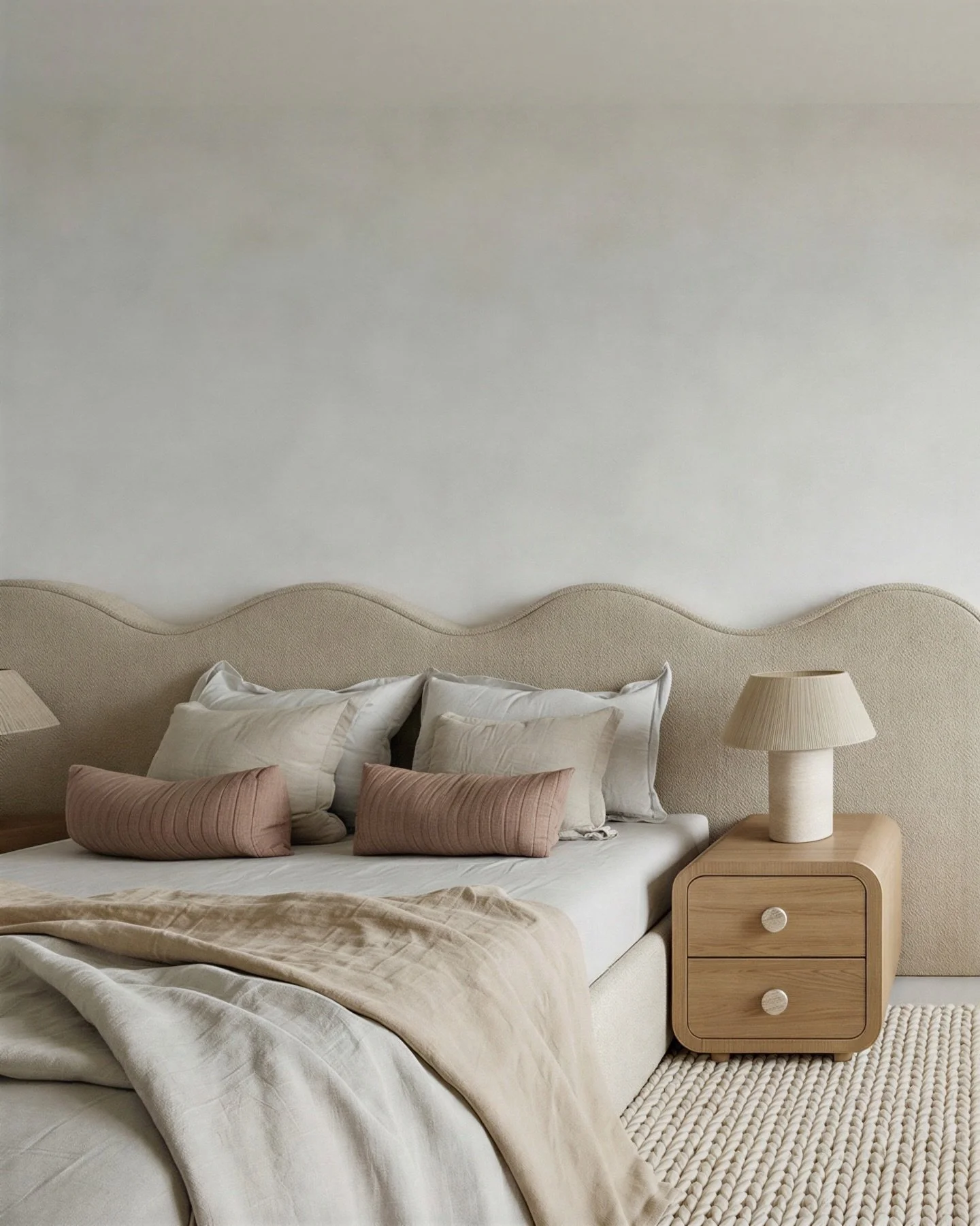 The response to our last render&hellip; we weren&rsquo;t expecting that.

So we thought we&rsquo;d share another from this project.

Soft curves. Warm timber. Textural layers.
Designed to feel quiet, grounded and connected to the view beyond.

This i