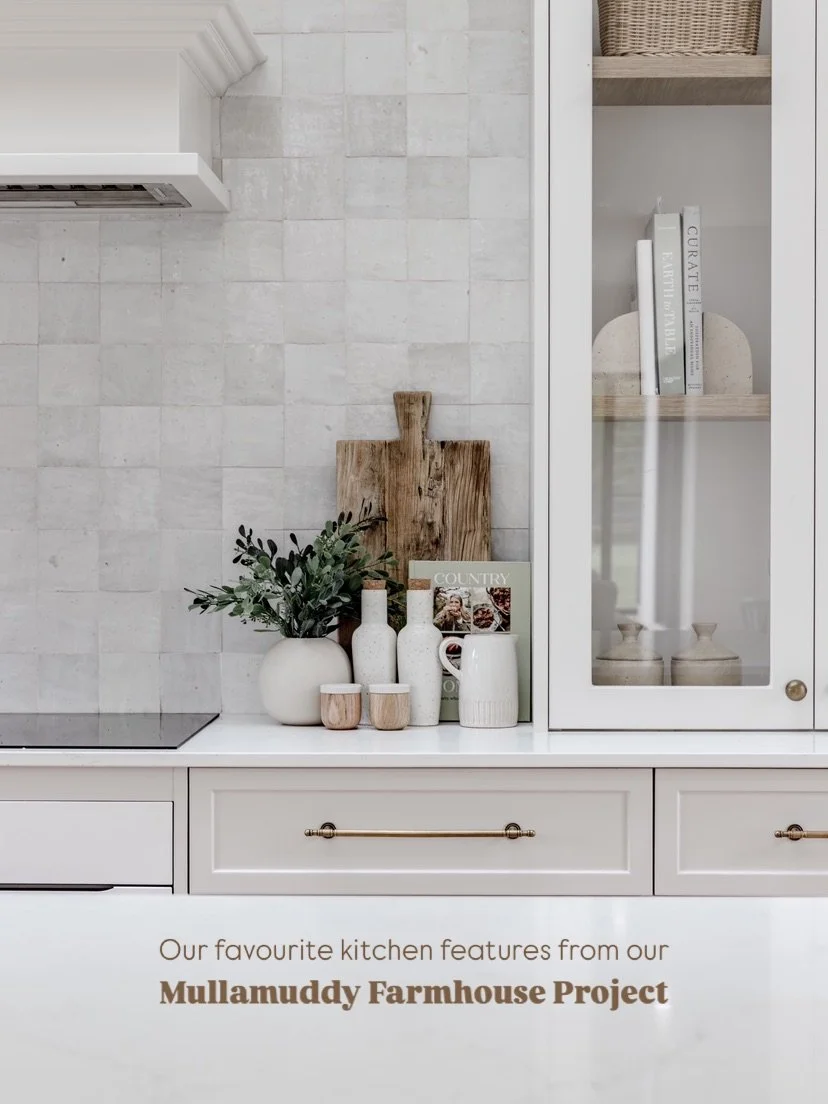 It&rsquo;s the details that make a farmhouse kitchen feel truly special.

A farmhouse sink.
Aged brass finishes.
Picture windows framing the landscape.
Integrated appliances for a seamless feel.
Handmade tiles full of character.
Soft country styling 