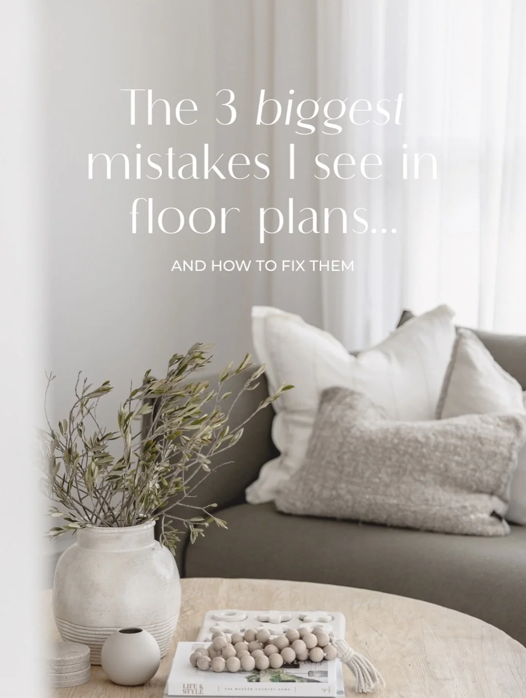 Most people don&rsquo;t realise their floor plan is wrong&hellip; until it&rsquo;s too late.

Floor plans can look good at first glance, but it&rsquo;s the small details that make the biggest difference.

These are some of the most common mistakes I 