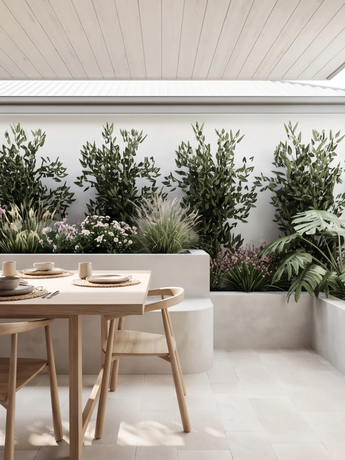 A little glimpse into our concept for the outdoor space at our Scarborough Project 🤍

Soft textures, warm timbers, layered greenery and a palette designed to feel calm year round.

We always want outdoor spaces to feel like a natural extension of th