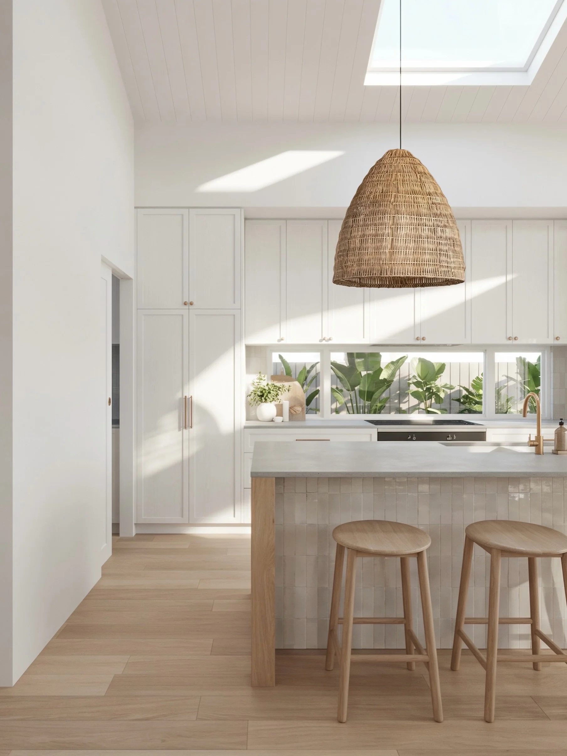 Never underestimate what a skylight can do for a space ✨

Natural light changes everything. From the way colours and textures feel to how a space functions day to day, skylights are one feature we will almost always say yes to.

This kitchen was desi
