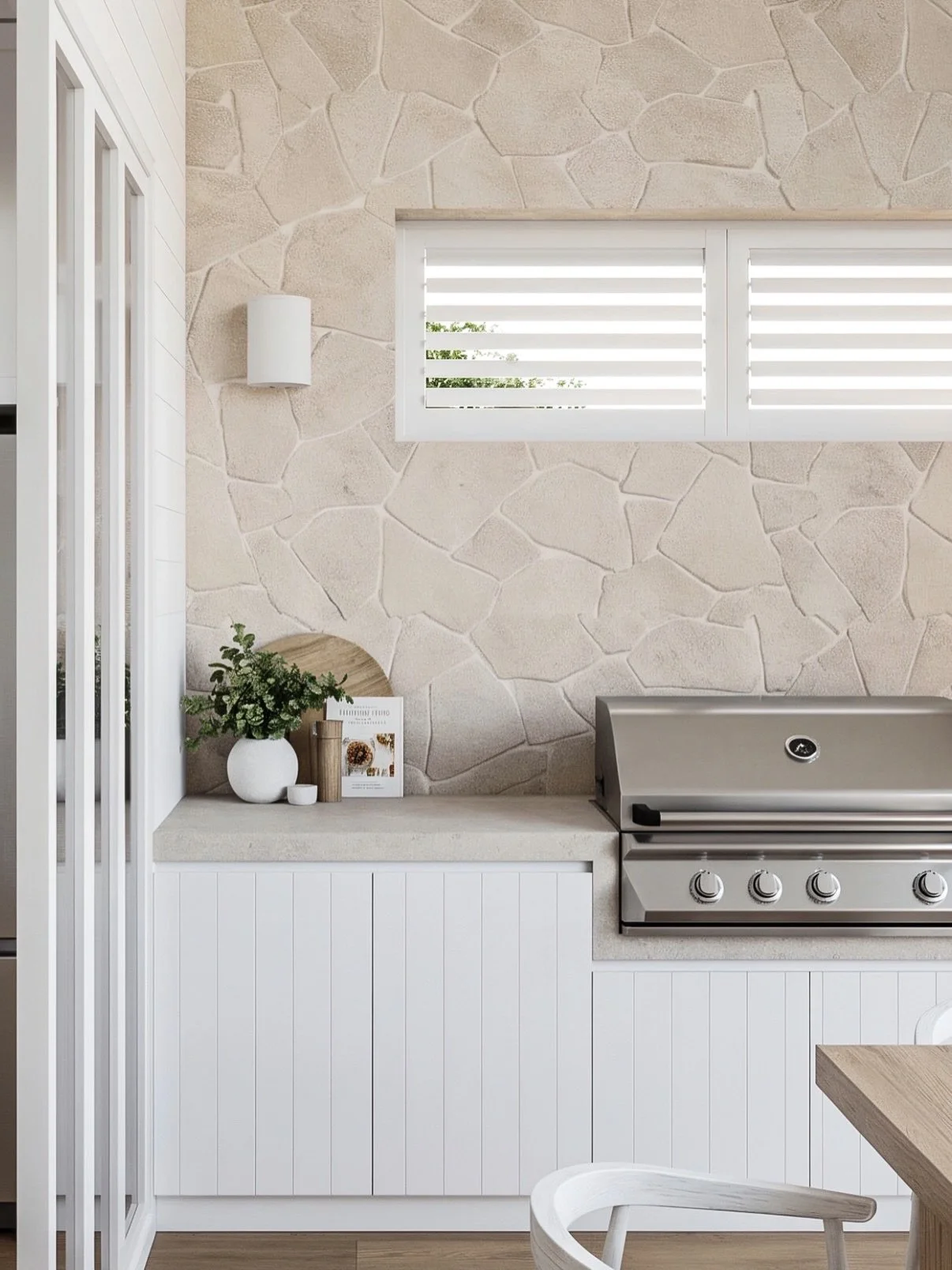 Outdoor spaces that feel like an extension of the home

A built in BBQ area will forever be one of our favourite additions to a home 🤍

There&rsquo;s something about a seamless indoor outdoor connection that makes everyday living feel more relaxed, 