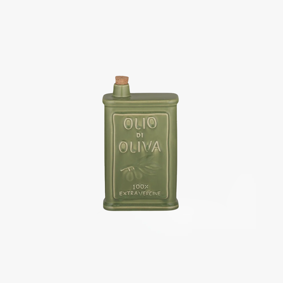 Olio Ceramic Oil Bottle - Green
