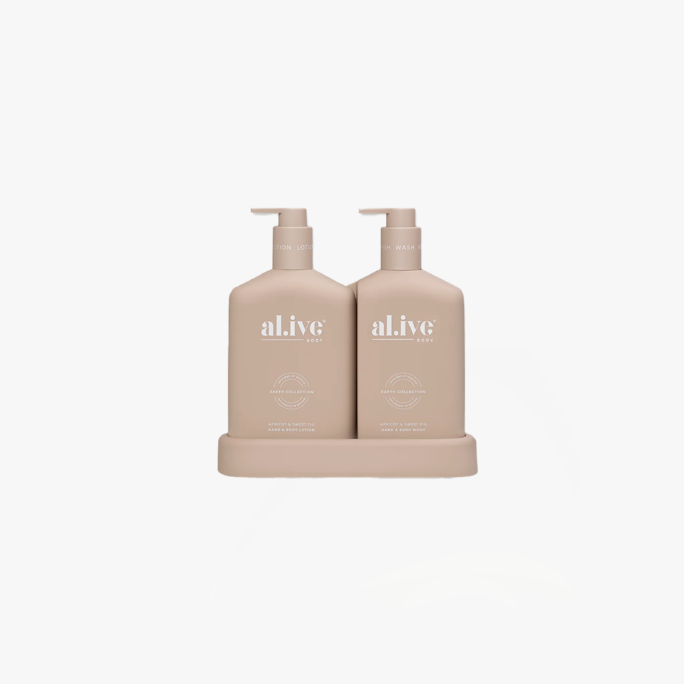 Wash & Lotion Duo - Apricot + Sweet Fig