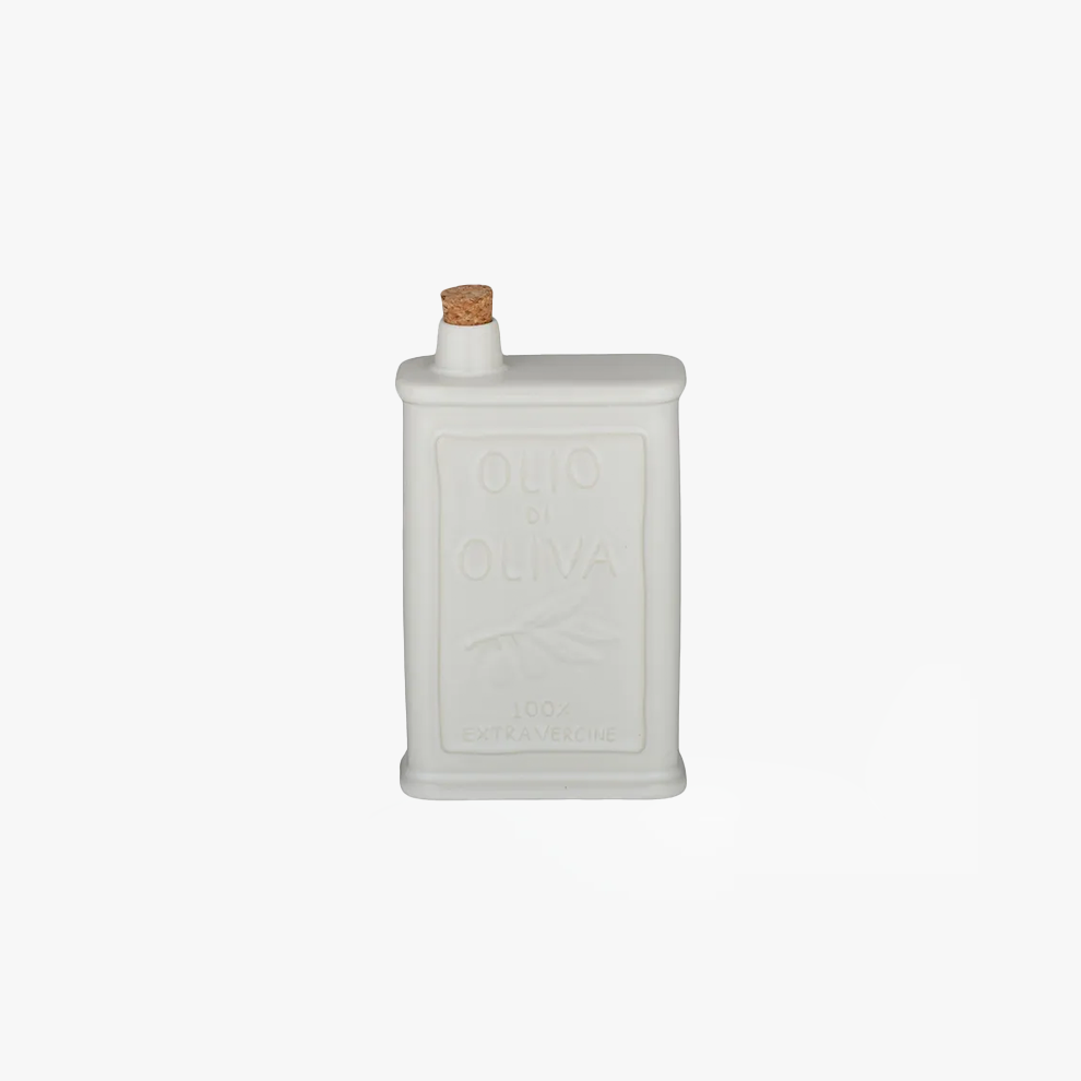 Olio Ceramic Oil Bottle - Ivory