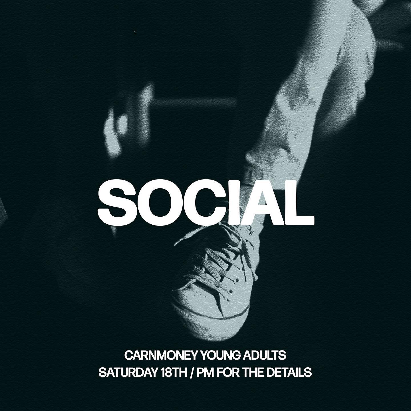YOUNG ADULTS SOCIAL❕🏡

We are back THIS SATURDAY night! We can&rsquo;t wait and it&rsquo;s set to be a great night 😊

For ALL the details send us a private message 📩