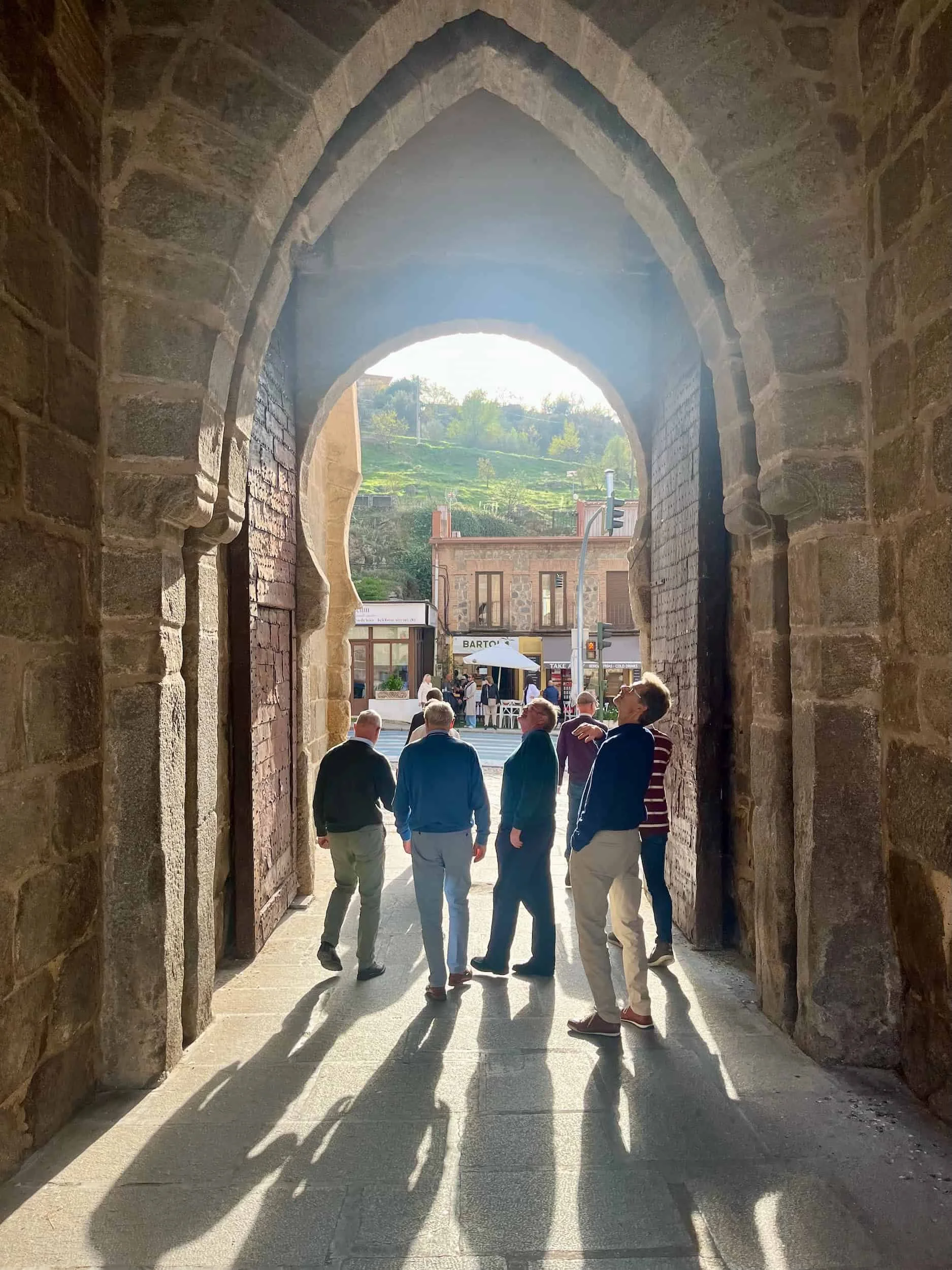 Toledo Toegangspoort Puente San Martin