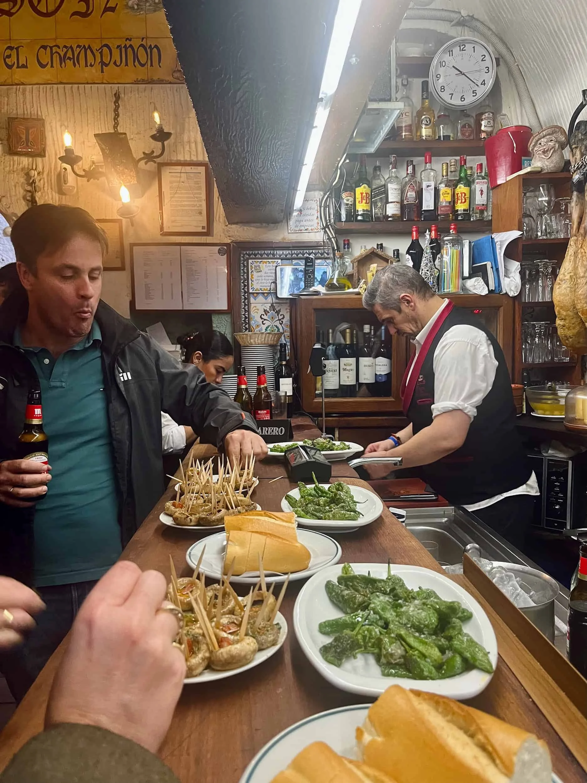 Tapastour Madrid Meson del Choampiñon