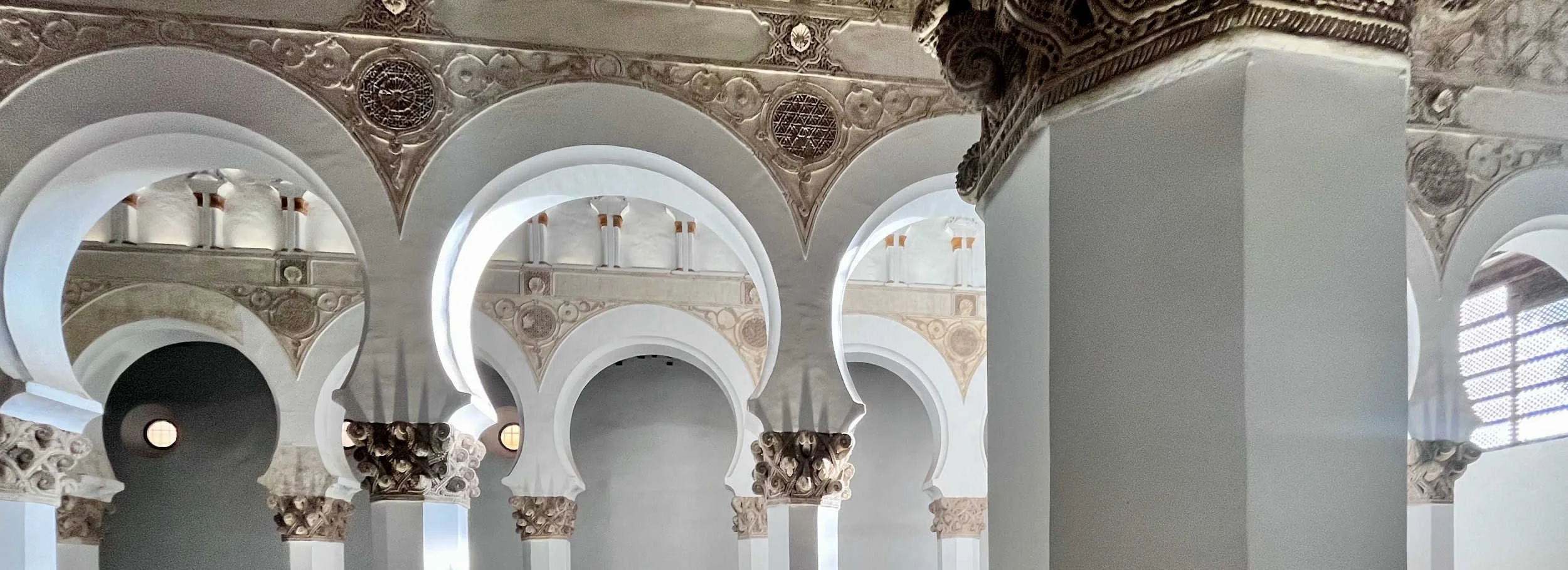Santa Maria la Blanca Synagoge in Toledo